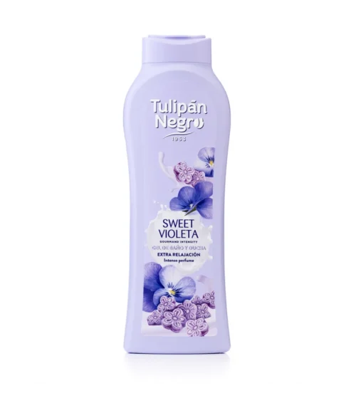 gel douche violette douce